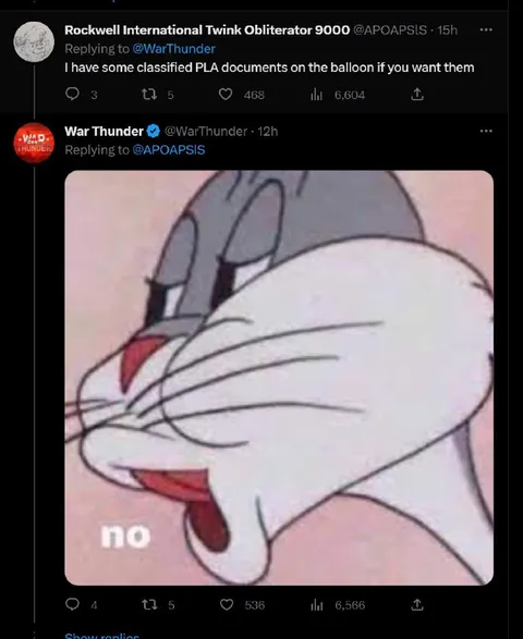 Bugs Bunny Says No to Classified Documents