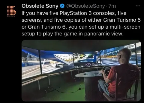 Multi-Screen Gran Turismo Setup