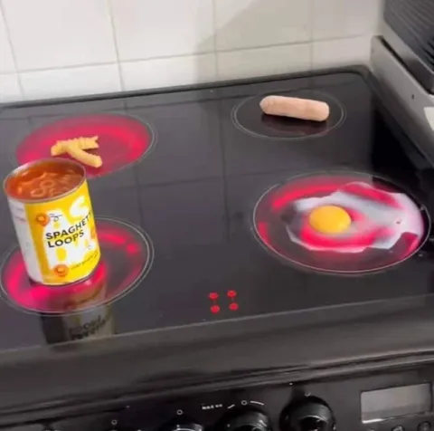 Spaghetti Loops on the Stove