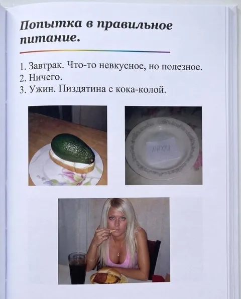 Попытка правильно питаться