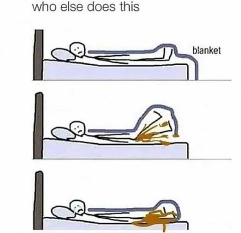 Who Else Does This With a Blanket