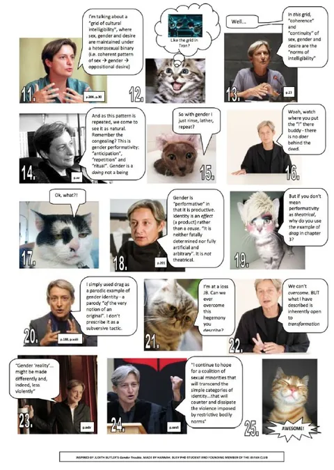 Judith Butler Explains Gender Performativity