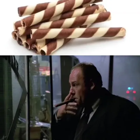 Wafer Sticks Become Cigars