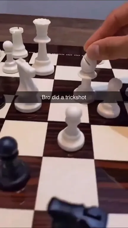 Bro Did a Trickshot
