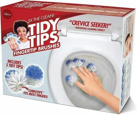 Tidy Tips Fingertip Brushes