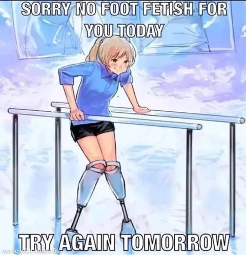 No Foot Fetish Today