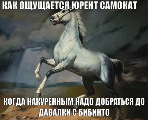 Юрент-самокат на максималках