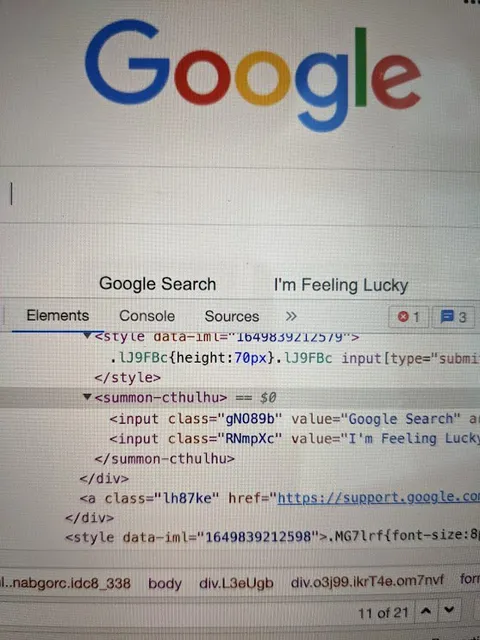 Google Search Developer Tools