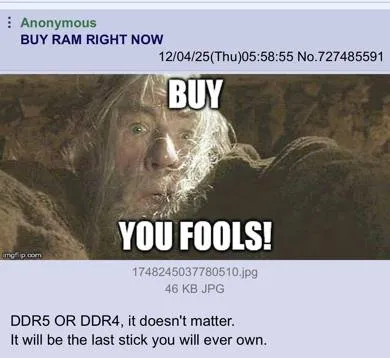 Buy RAM Right Now