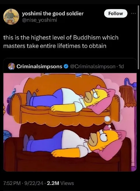 Highest Level of Buddhism