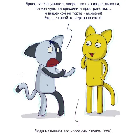 Яркие галлюцинации во сне