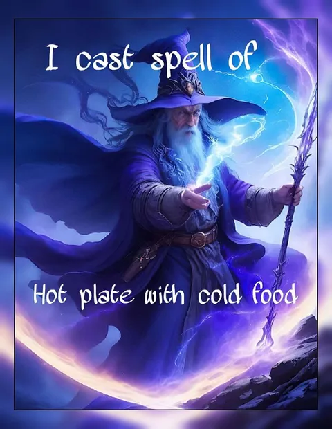Cold Food Hot Plate Spell
