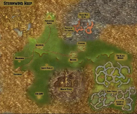 Warcraft I Map