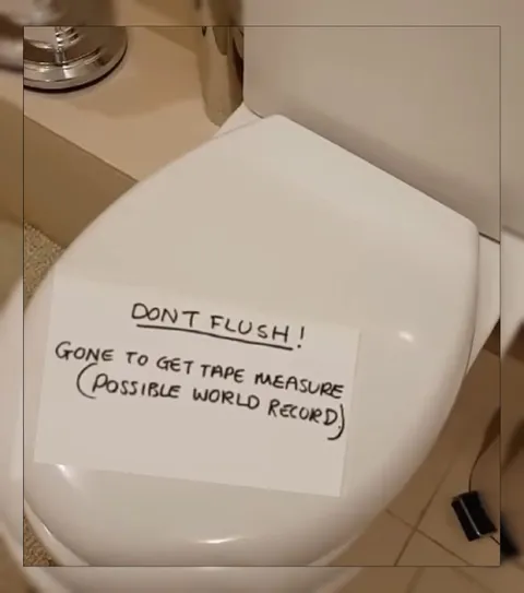 Possible World Record Toilet