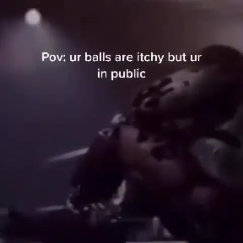 Itchy Balls in Public
