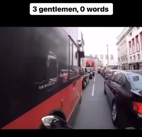 Three Gentlemen, Zero Words