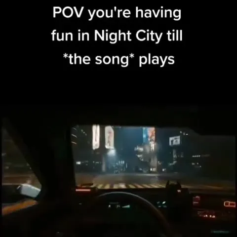 Night City Until the Sad Song Plays