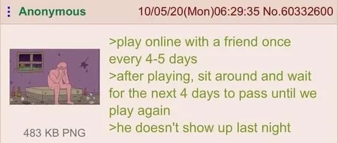 He Doesn't Show Up