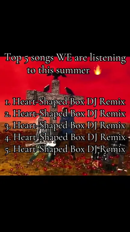 Heart-Shaped Box DJ Remix List