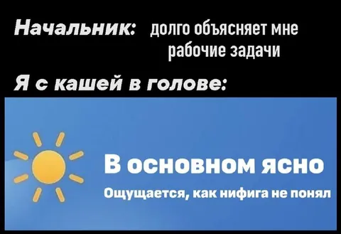 Начальник объясняет рабочие задачи