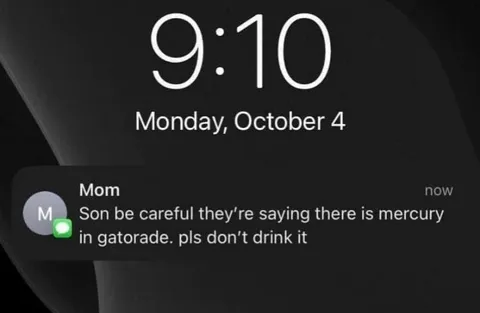 Mom Warns About Mercury Gatorade