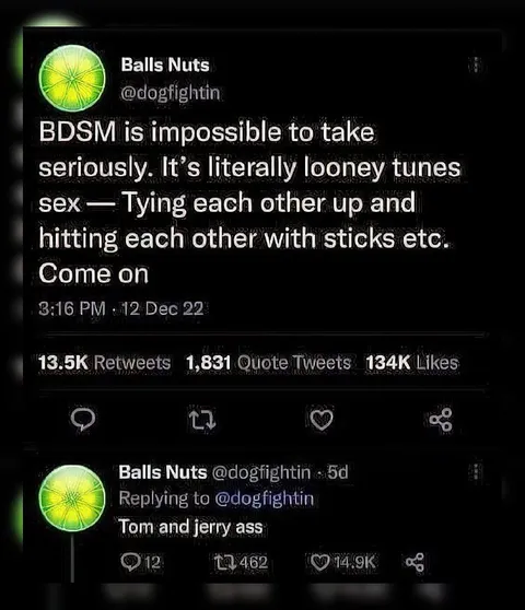 BDSM Is Literally Looney Tunes