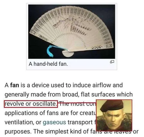 A Hand-Held Fan Explanation