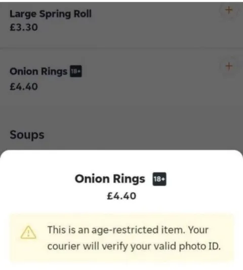 Age-Restricted Onion Rings