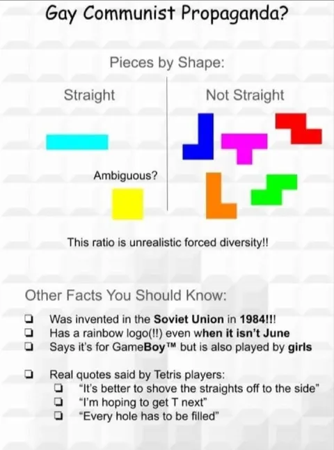 Gay Communist Propaganda Tetris