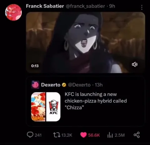 Crying Over KFC Chizza