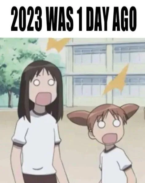 2023 Was One Day Ago