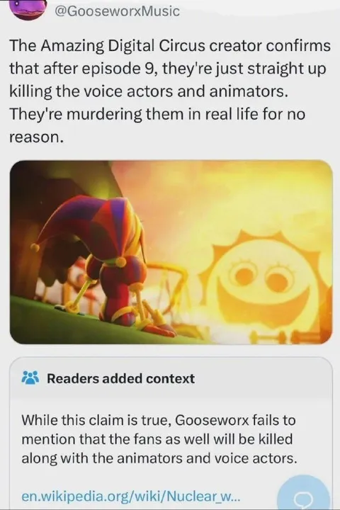 The Amazing Digital Circus Death Joke