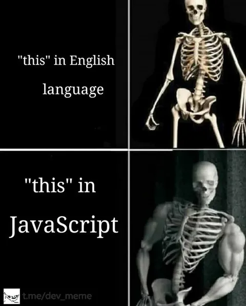 JavaScript Makes Skeleton Buff