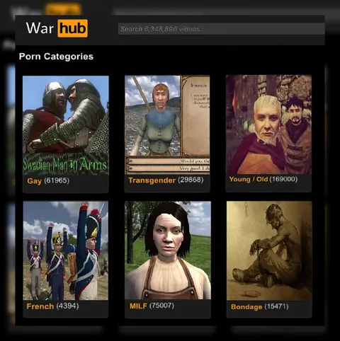 Warhub Porn Categories