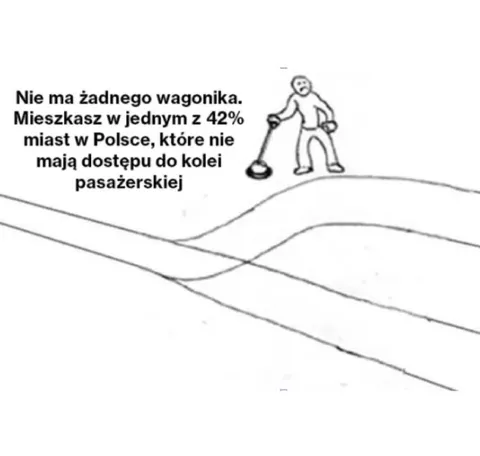 Miasto bez kolei pasażerskiej