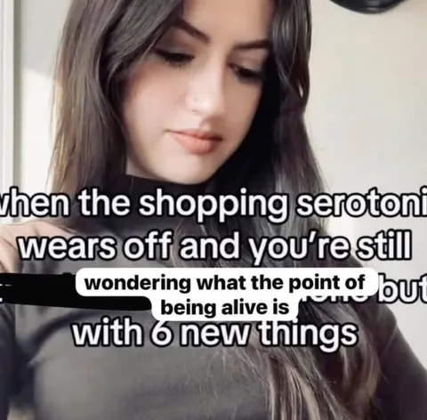 Shopping Serotonin Wears Off