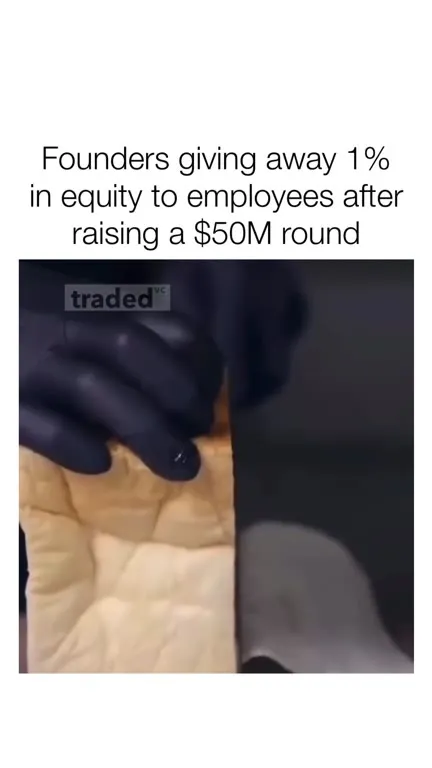 Founders Give Employees One Percent