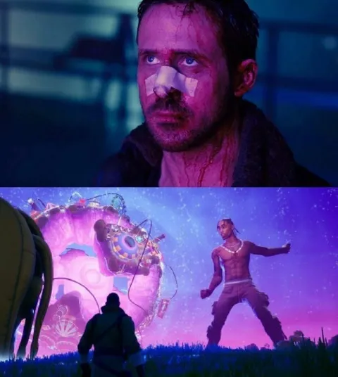Райан Гослинг и концерт Fortnite