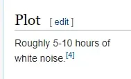 Roughly Five Hours of White Noise