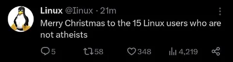 Merry Christmas to Linux Users