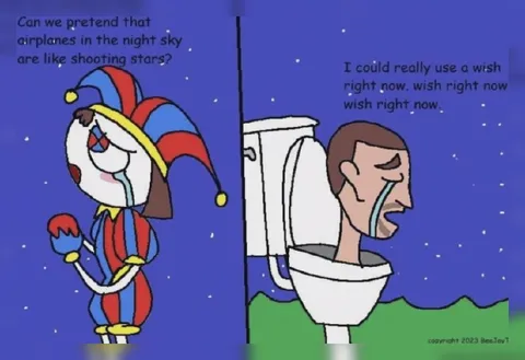 Airplanes Like Shooting Stars