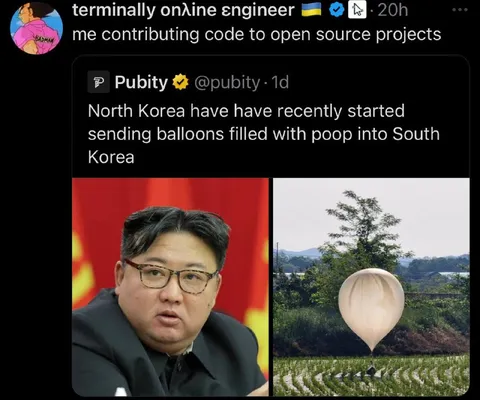 Kim Jong Un Sends Poop Balloons