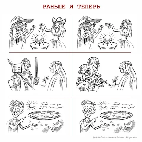 Раньше и теперь: история человечества