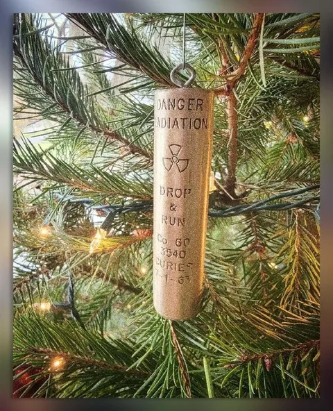 Radioactive Christmas Ornament
