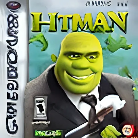 Shrek in a Business Suit