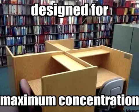 Maximum Concentration Desk