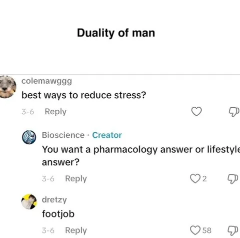 Pharmacology or Footjob