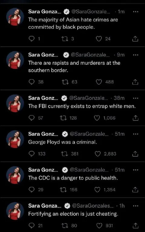 Contradictory Political Tweets