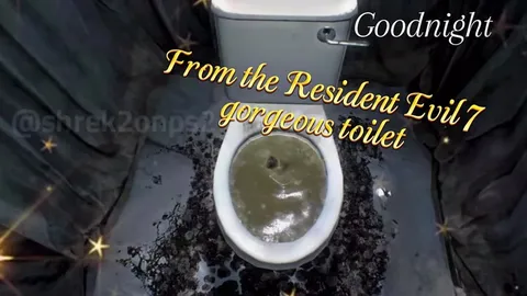 Resident Evil Goodnight Toilet