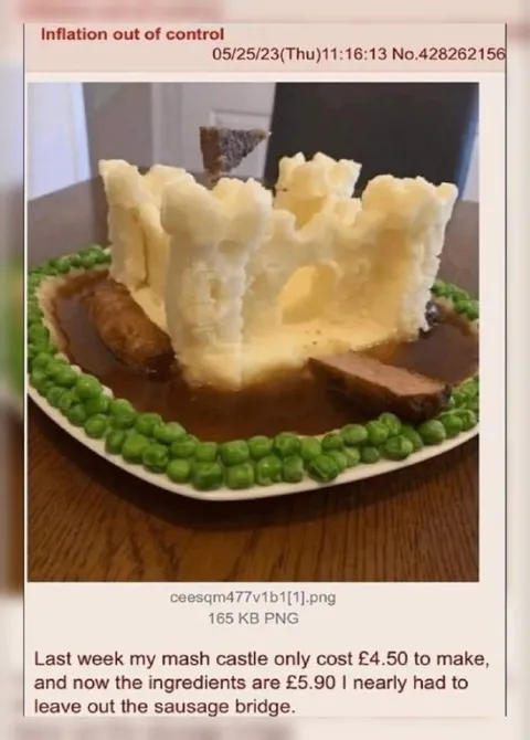 Inflation Mash Potato Castle
